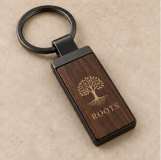 Wood Keyring — design concept