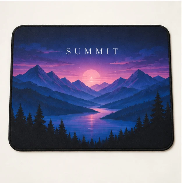 Printed Mouse Pad — design concept