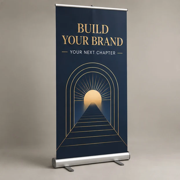 Retractable Banner — design concept