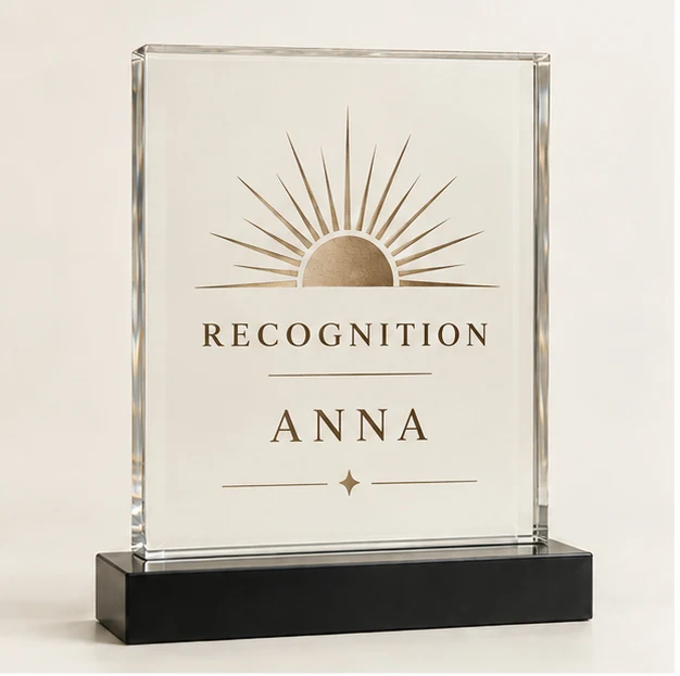 Acrylic Award — design concept