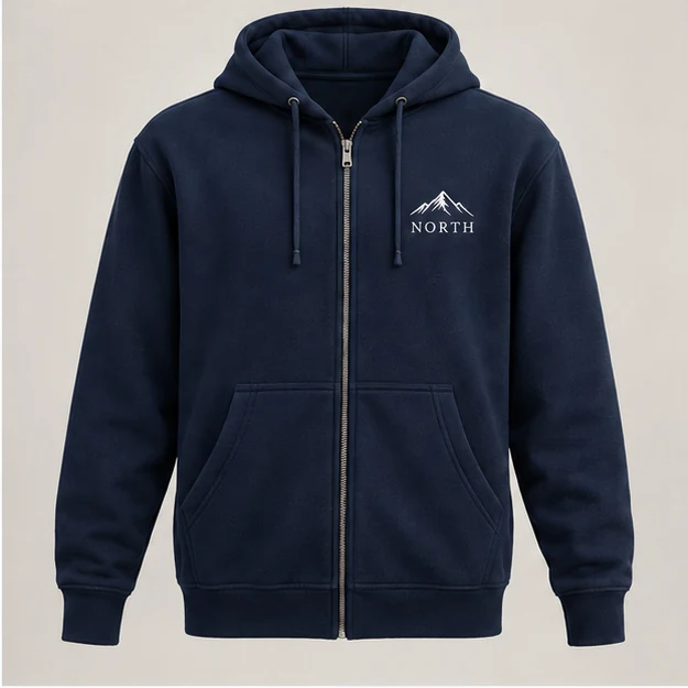 Full-Zip Hoodie — design concept