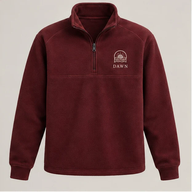 Quarter-Zip Fleece — design concept